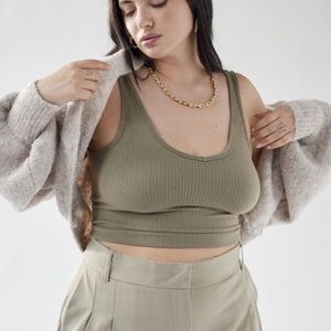 Urban Outfitters Out from Under Drew Seamless Ribbed Bra Top